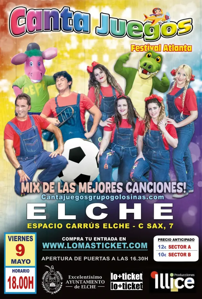 Cantajuegos Festival Atlanta en Elche