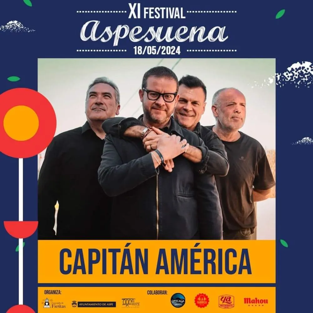 Capitán América - Aspe Suena 2024
