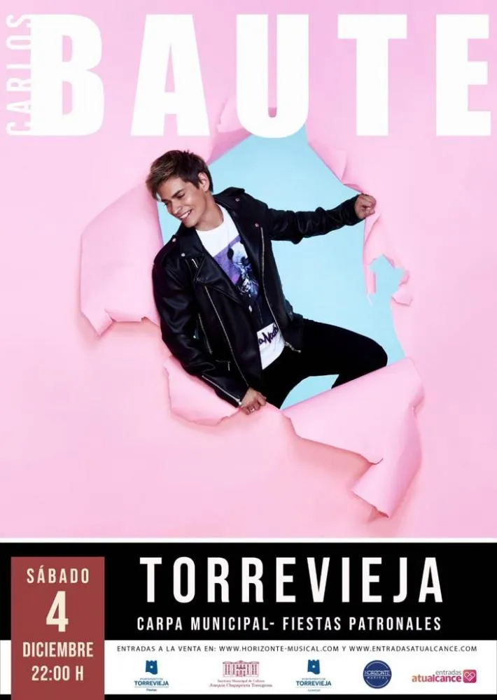 Carlos Baute en concierto en Torrevieja