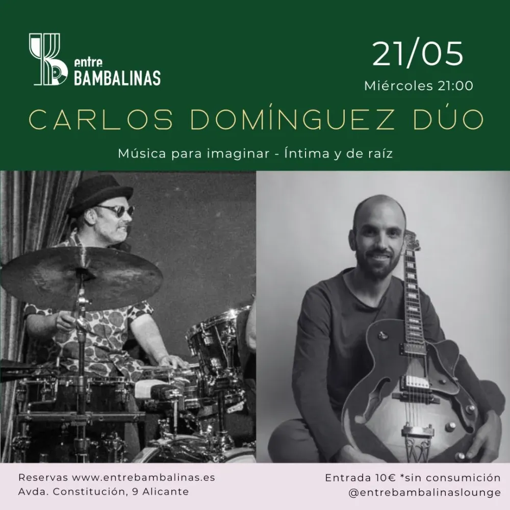 Carlos Domínguez Dúo en concierto