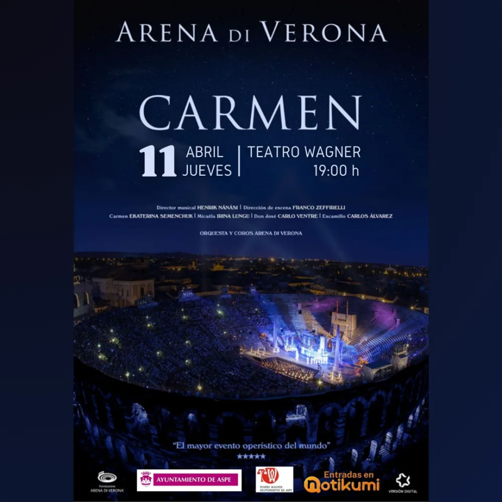 Carmen, en el Arena di Verona
