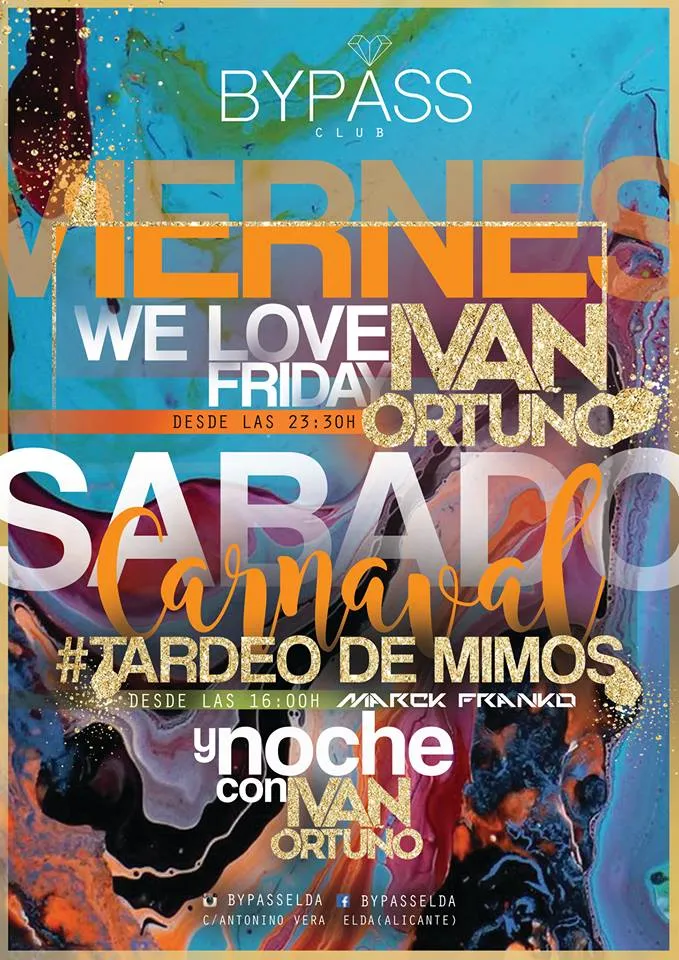 Carnaval, carnaval 2019 en Bypass Club