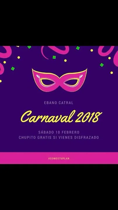 Carnaval 2018 Ebano Catral