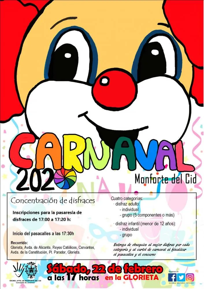 Carnaval 2020 Monforte del Cid