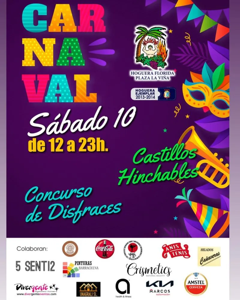 Carnaval 2024 - Hoguera Florida Plaza de la Viña