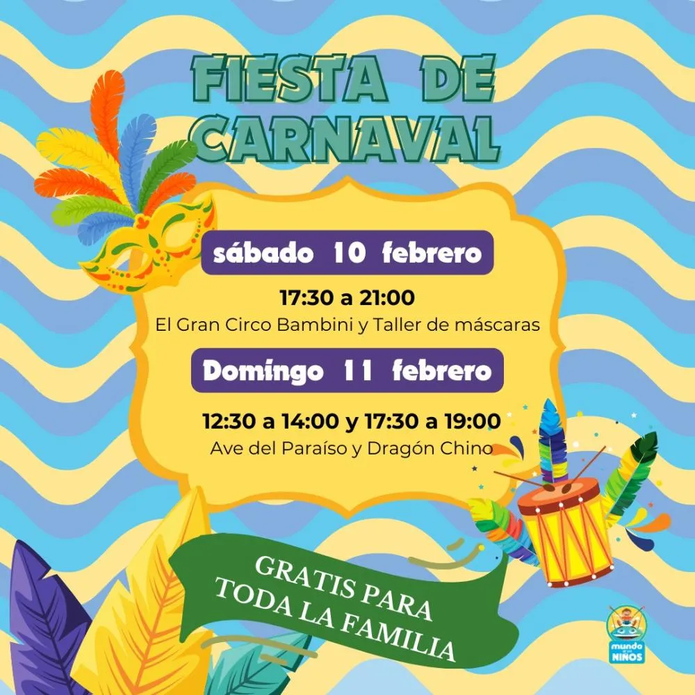 Carnaval 2024 en el Mundo De Los Niños