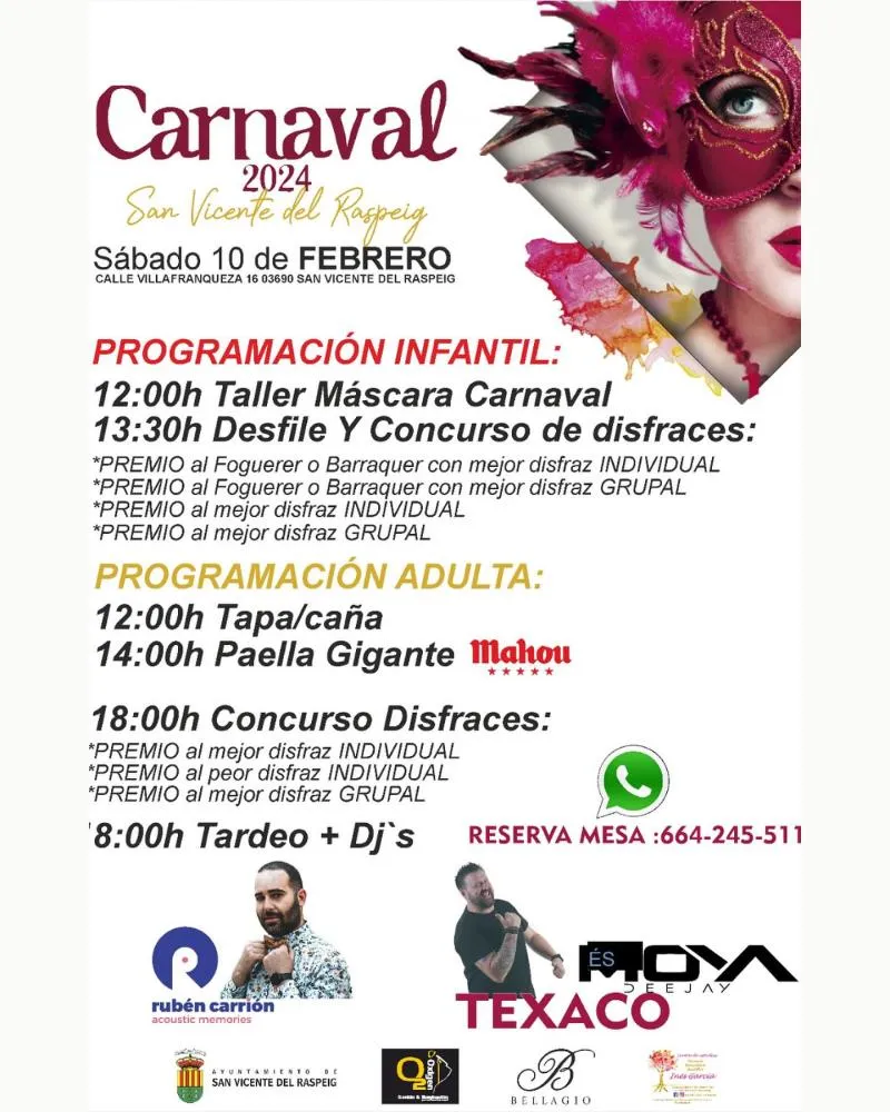 Carnaval 2024 San Vicente del Raspeig