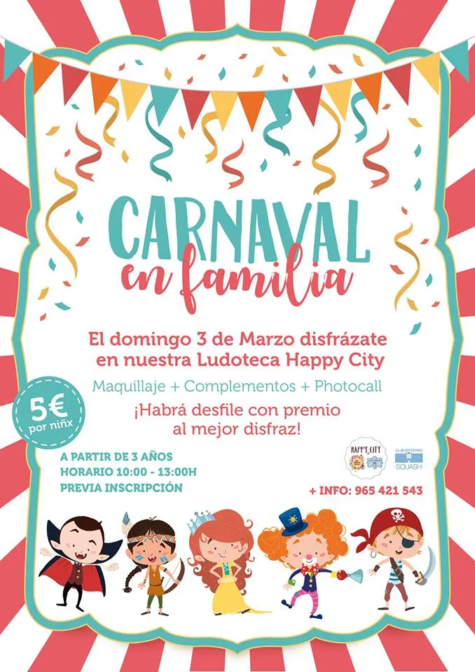 Carnaval en familia con Nana Canguros