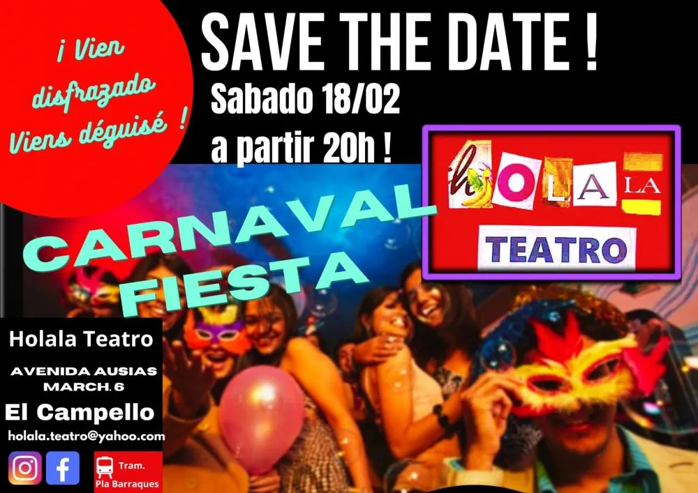 Carnaval Fiesta - Holala Teatro 2023