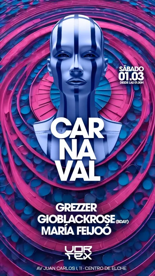 Carnaval ~ Vortex Club Elche