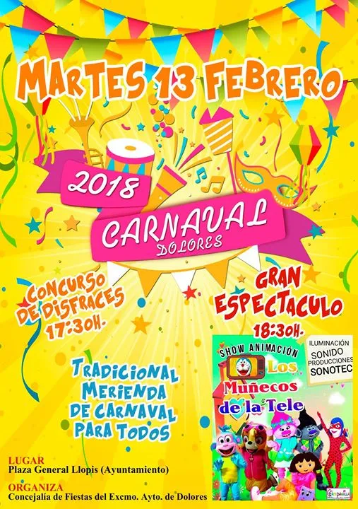 Carnavales 2018 en Dolores 