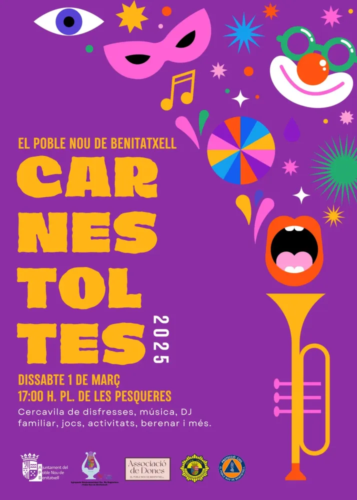 Carnavales 2025 en Poble Nou de Benitatxell