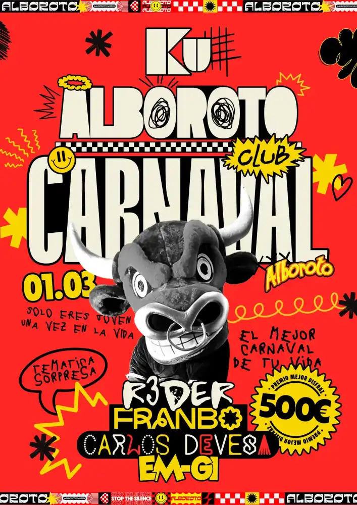 Carnavales en Discoteca Ku