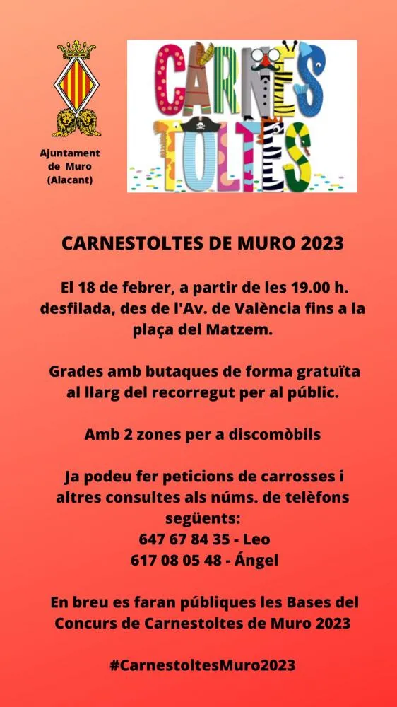 Carnestoltes Muro 2023