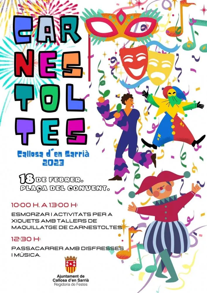 Carnestoltes / Carnaval Callosa de Ensarrià 2023