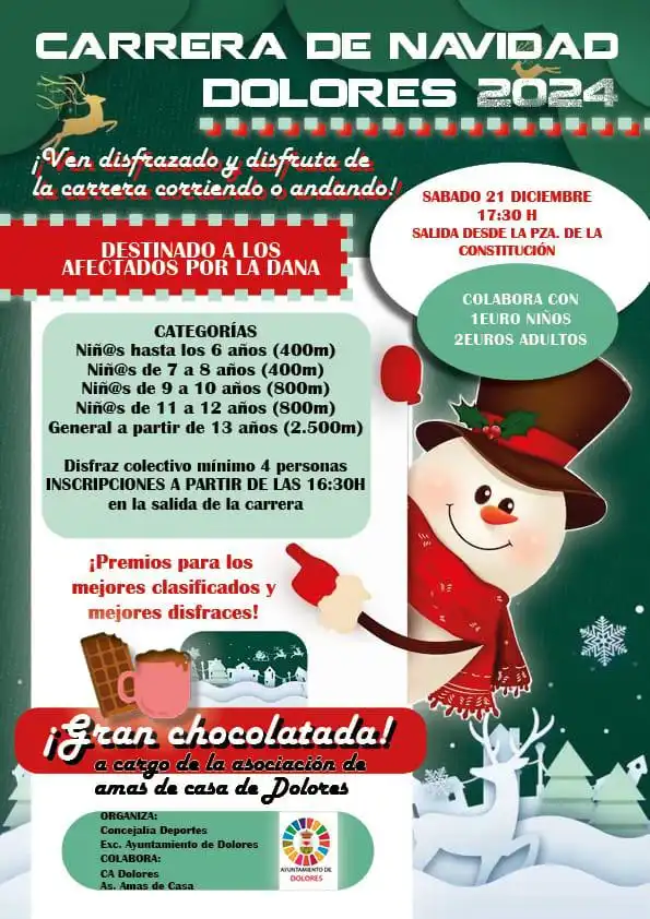 Carrera de Navidad Dolores 2024