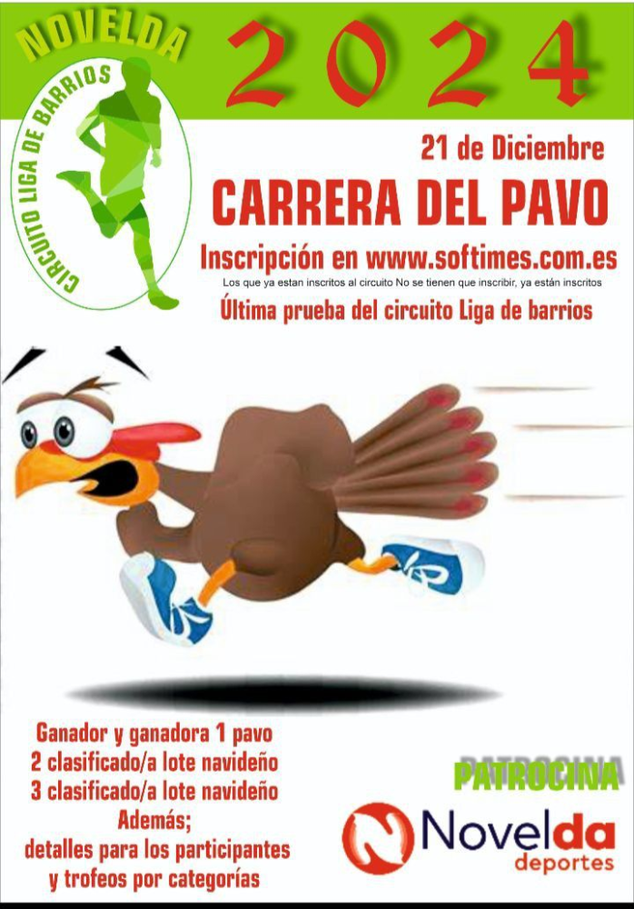 Carrera del Pavo Novelda 2024