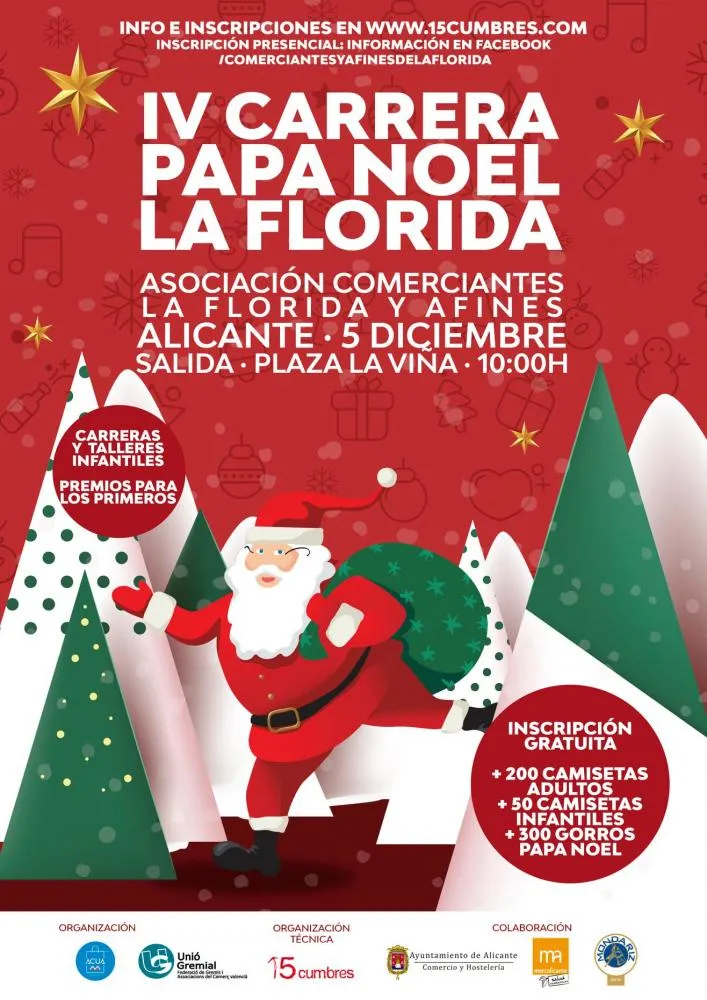 Carrera Papa Noel La Florida Alicante