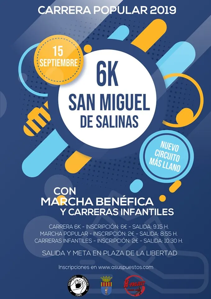 CARRERA POPULAR 2019 San Miguel de Salinas