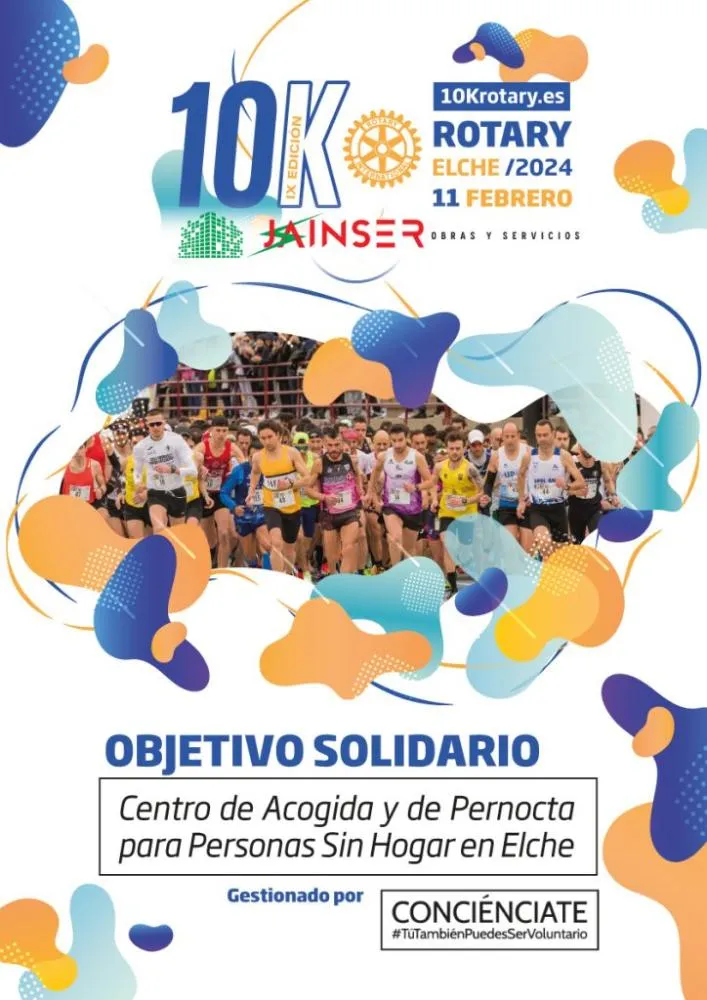 Carrera solidaria 10k Rotary 2024