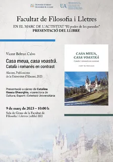 Casa meua, casa voastra. Català i romanès en contrast