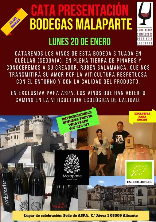 Cata Bodegas Malaparte