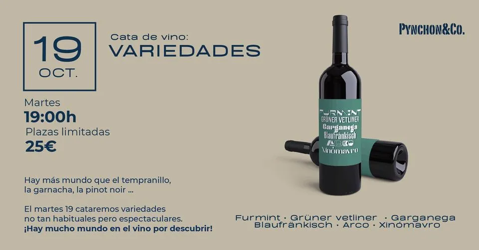 Cata de vino: Variedades