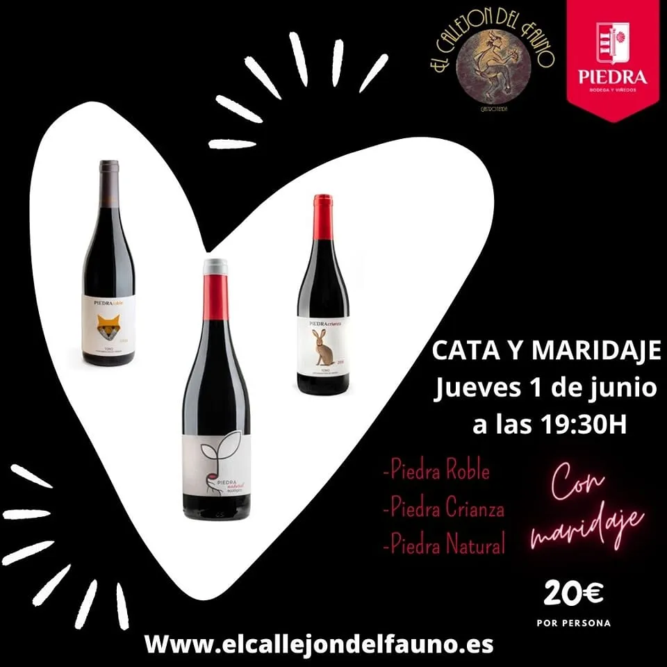 Cata y Maridaje "Bodegas Piedra"