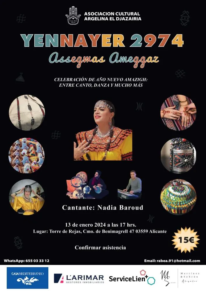 Celebración de Yennayer, Año Nuevo de los bereberes - Amazigh