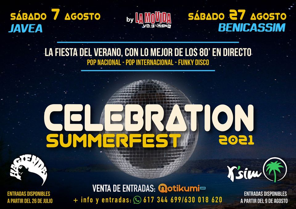 Celebration Javea Summerfest 2021