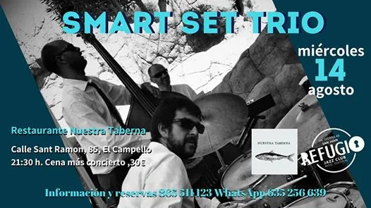 Cena + Concierto: Smart Set Trío