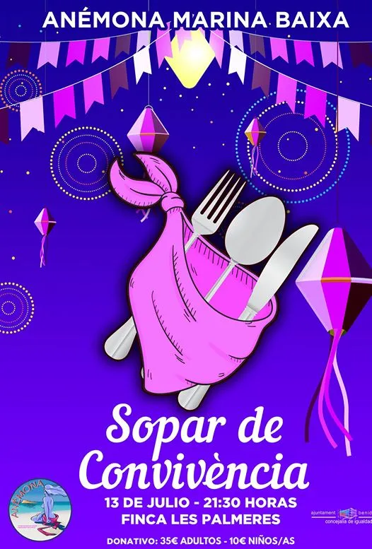 Cena de convivencia Benidorm