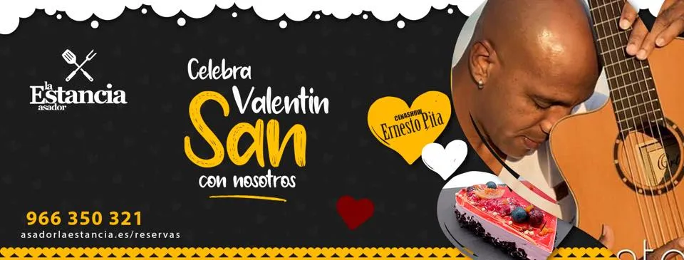 Cena de San Valentin con la #Musica de Ernesto Pita