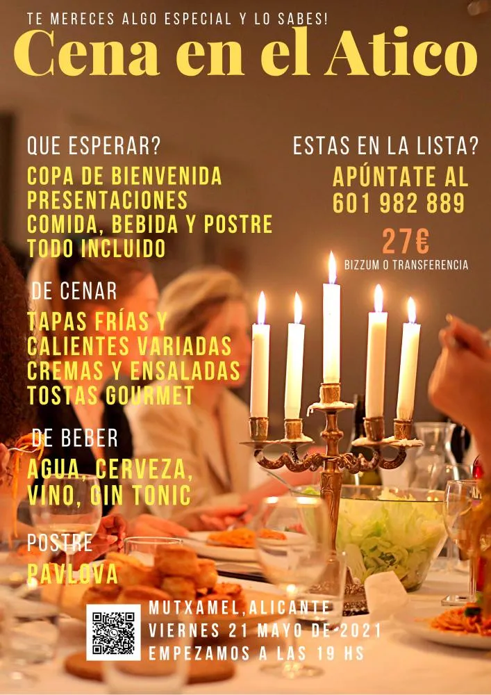 Cena en el Atico