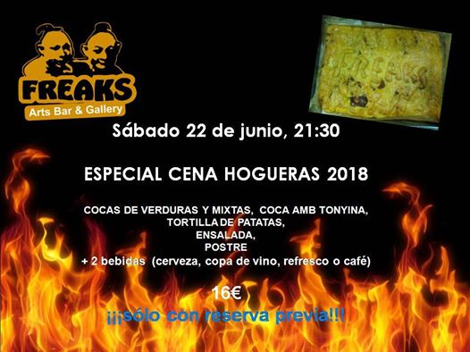 Cena Especial Hogueras 2019