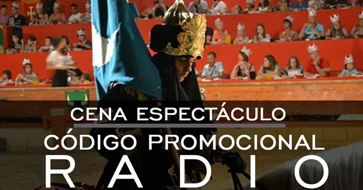 Cena espectáculo código promocional Radio