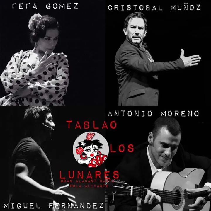 Cena-Espectáculo flamenco en Tablao Los Lunares Flamenco Bar