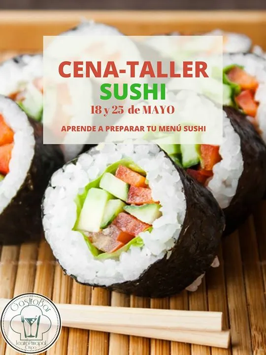 Cena-Taller de Sushi