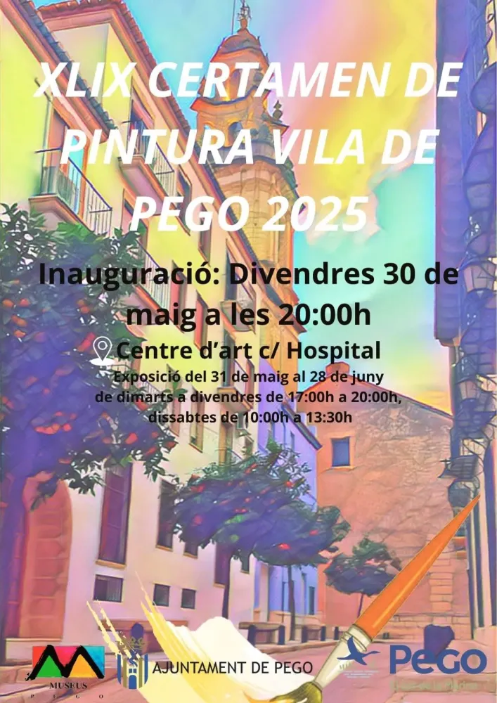 Certamen de Pintura Vila de Pego 2025