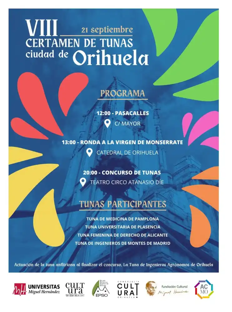 Certamen de Tunas Ciudad de Orihuela 2024