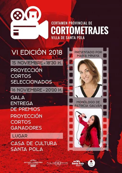 Certamen provincial de cortometrajes Villa de Santa Pola