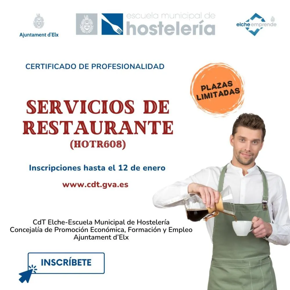 Certificado Profesionalidad Hostelería y Turismo