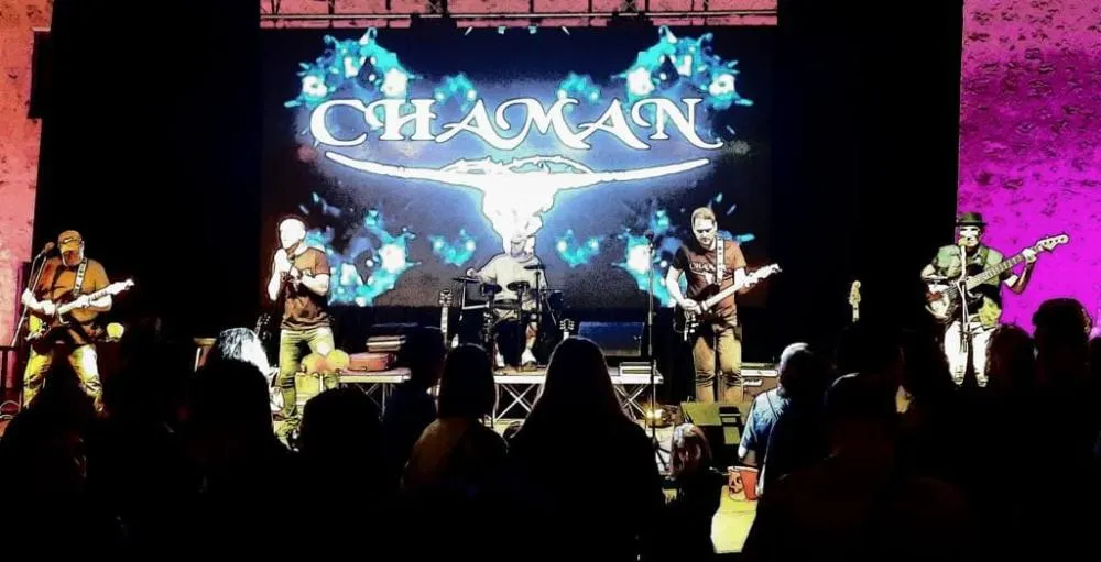 Chaman en concierto