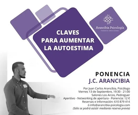 Charla: Claves para aumentar la autoestima