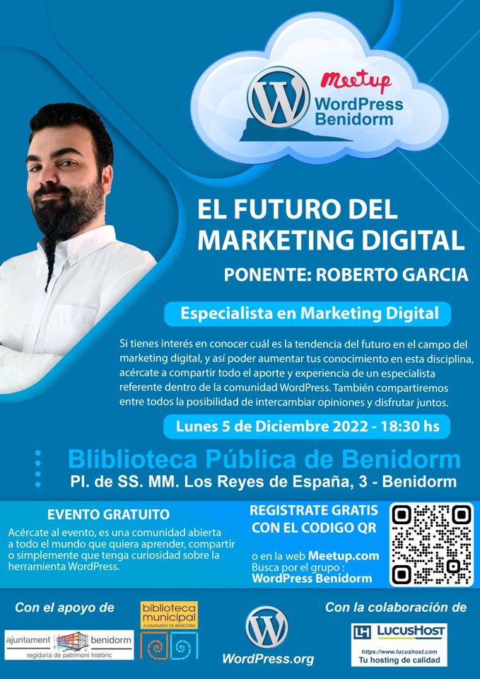 Charla "El futuro del marketing digital" - Roberto García