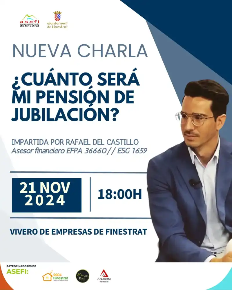 Charla: ¿Cuánto será mi pensión de jubilación?