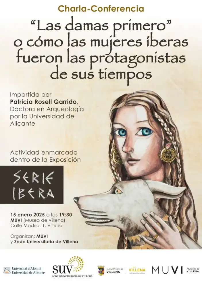Charla - Conferencia: "Las damas primero" o como las mujeres íberas fueron las protagonistas de sus tiempos