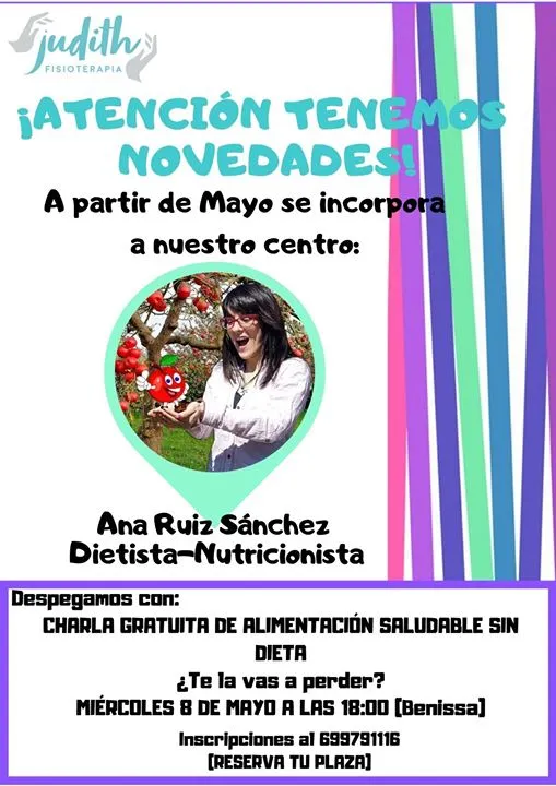 Charla Alimentación Saludable sin Dieta
