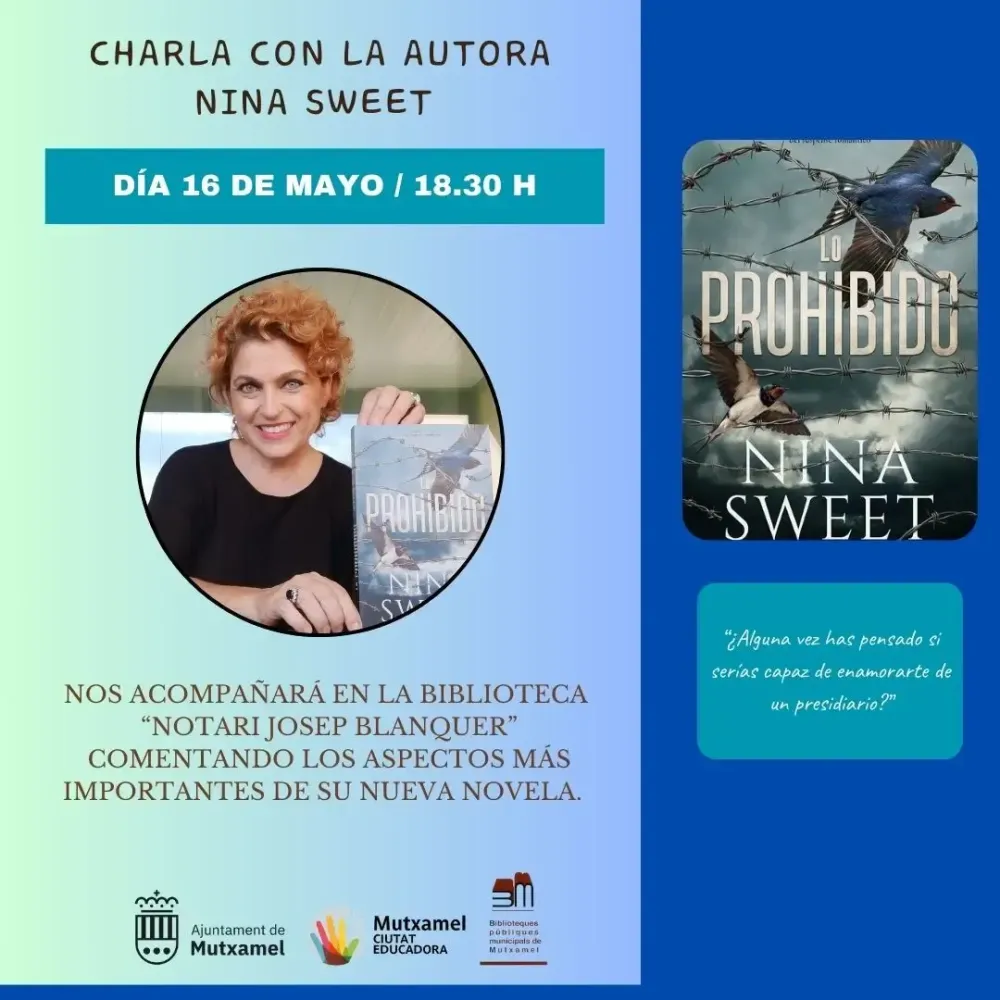 Charla con la autora Nina Sweet