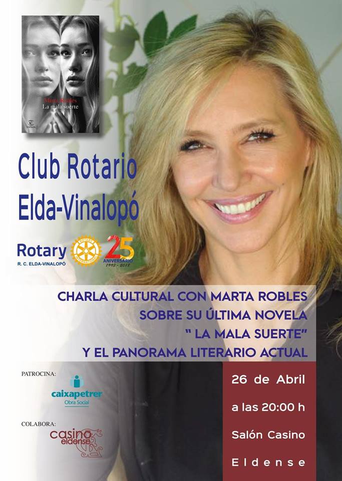 Charla cultural con Marta Robles